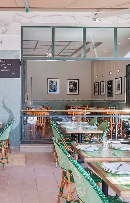 Terrasse de la brasserie Astoux et Brun